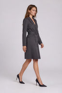 Industry Satin Trench Dress