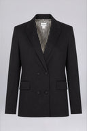 Industry Satin Double Breast Jacket