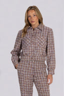 Highland Tweed Long Sleeve Jacket