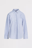 The AM To PM Striped Boyfriend Shirt