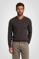 Tavik Textured V-Neck Knit