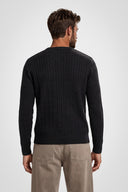 Rowan Cotton Crewneck Knit Sweater
