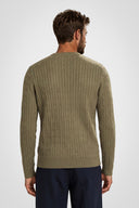 Rowan Cotton Crewneck Knit Sweater