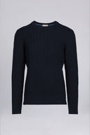 Bennett Textured Crew Neck Sweater
