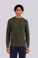 Grayson High Mock Collar Knit Sweater