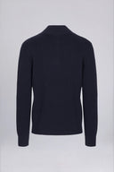 Marlow Cotton Wool Quarter-Zip Knit Sweater