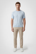 Dawson Cotton Raglan Knit Tee