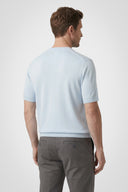 Dawson Cotton V-Neck Knit Tee