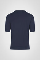 Dawson Cotton V-Neck Knit Tee