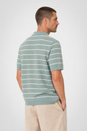 Weston Stripe Sweater Polo