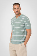 Weston Stripe Sweater Polo