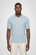 Weston Stripe Sweater Polo