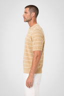 Weston Stripe Sweater Polo