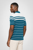 Marc Stripe Knit Polo