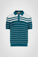 Marc Stripe Knit Polo