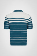 Marc Stripe Knit Polo
