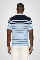 Marc Stripe Knit Polo