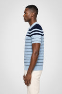 Marc Stripe Knit Polo