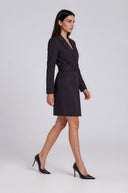 Industry Satin Trench Dress