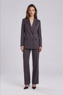 Industry Satin Double Breast Jacket