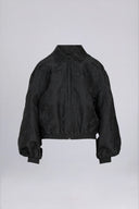 Autumn Bloom Bomber Jacket