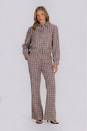 Highland Tweed Long Sleeve Jacket