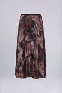 Autumn Bloom Pleated Skirt