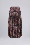 Autumn Bloom Pleated Skirt