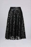 Twilight Embroidered Pencil Skirt
