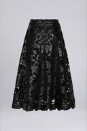 Twilight Embroidered Pencil Skirt