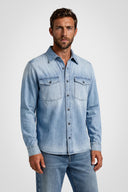Arlen Denim Utility Shirt