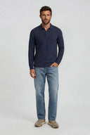 Tavik Textured Piqué Knit Polo