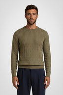 Rowan Cotton Crewneck Knit Sweater