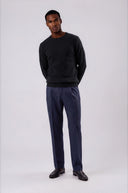 Bennett Textured Crew Neck Sweater