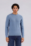 Bennett Textured Crew Neck Sweater