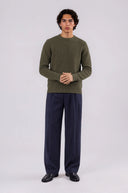 Grayson High Mock Collar Knit Sweater