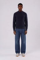 Hudson Mock Collar Knit Sweater