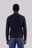 Hudson Mock Collar Knit Sweater