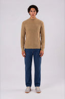 Hudson Mock Collar Knit Sweater