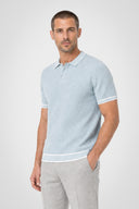 James Texture Knit Polo