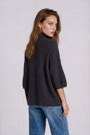 Snow Drift Turtleneck Sweater
